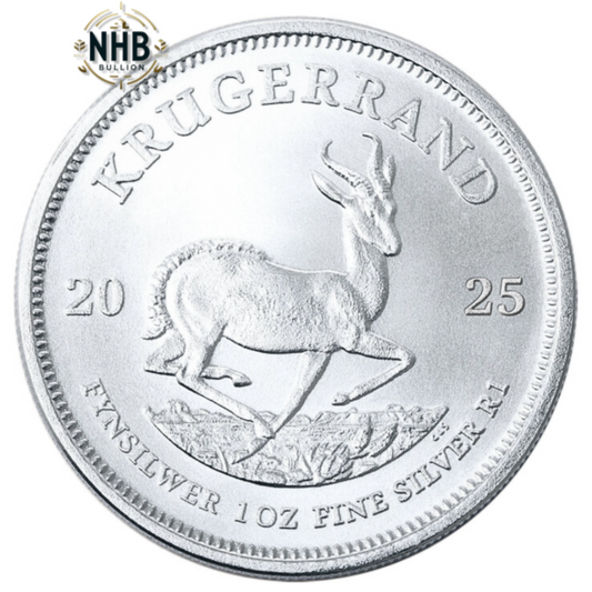 1 oz South African Krugerrand Silver Coin (2025)