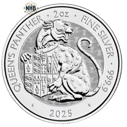 2 oz Queen’s Panther Silver Coin (2025)