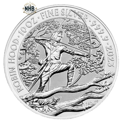 10 oz Robin Hood Silver Coin (2023)