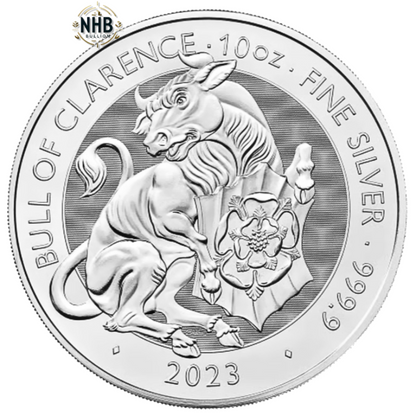 10 oz Black Bull of Clarence Silver Coin (2023)