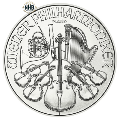 1 oz Austrian Philharmonic Platinum Coin (2025)