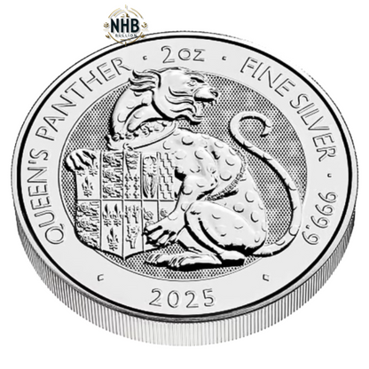 2 oz Queen’s Panther Silver Coin (2025)