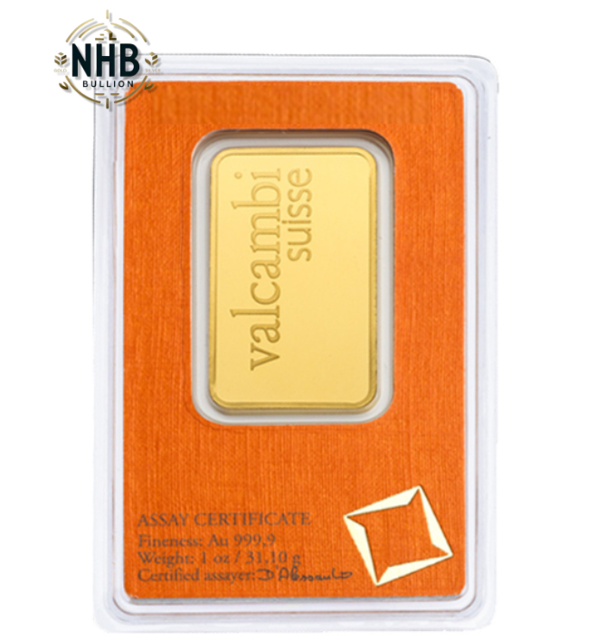 1 oz Valcambi Gold Bar