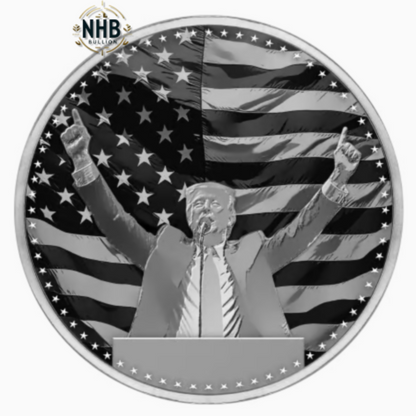 1 oz Donald Trump 47th President Silver Round