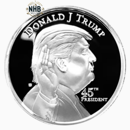 1 oz Donald J. Trump 45th President Silver Round