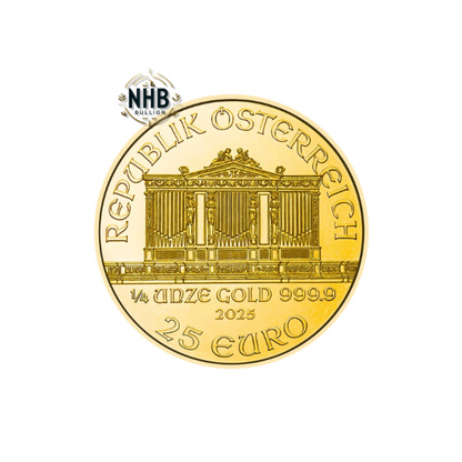 1/4 oz Austrian Philharmonic Gold Coin (2025)