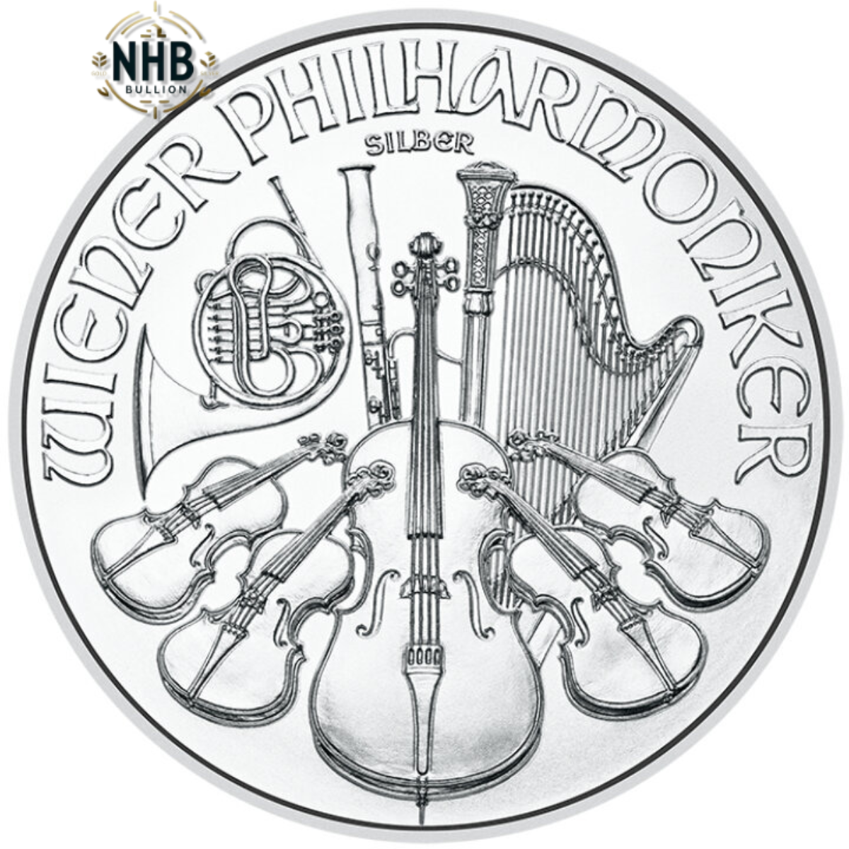 1 oz Austrian Philharmonic Silver Coin (2025)