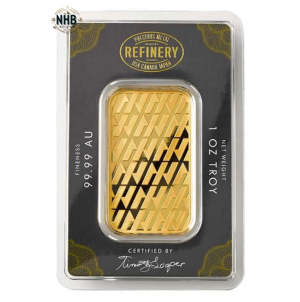 1oz Asahi Refining Gold Bar