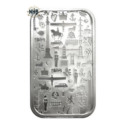 1 oz JBR Silver Bar