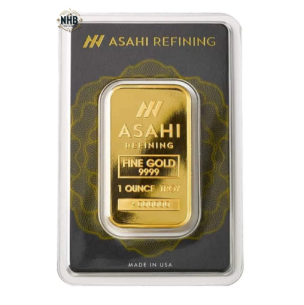 1oz Asahi Refining Gold Bar