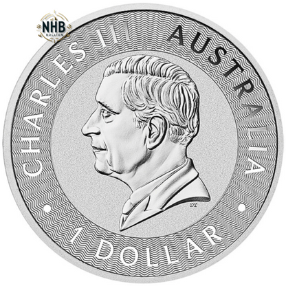 1oz Australian Kangaroo Silver Coin (2024)