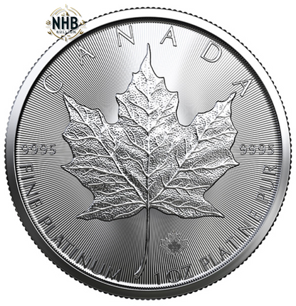 1 oz Maple Leaf Platinum Coin (2024)