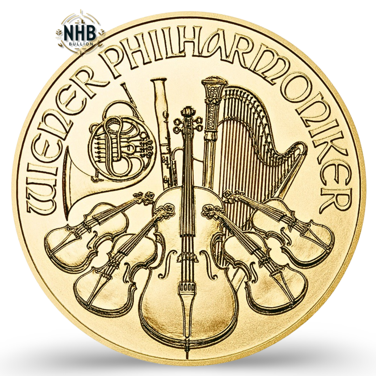1oz Austrian Philharmonic Gold Coin (2024)