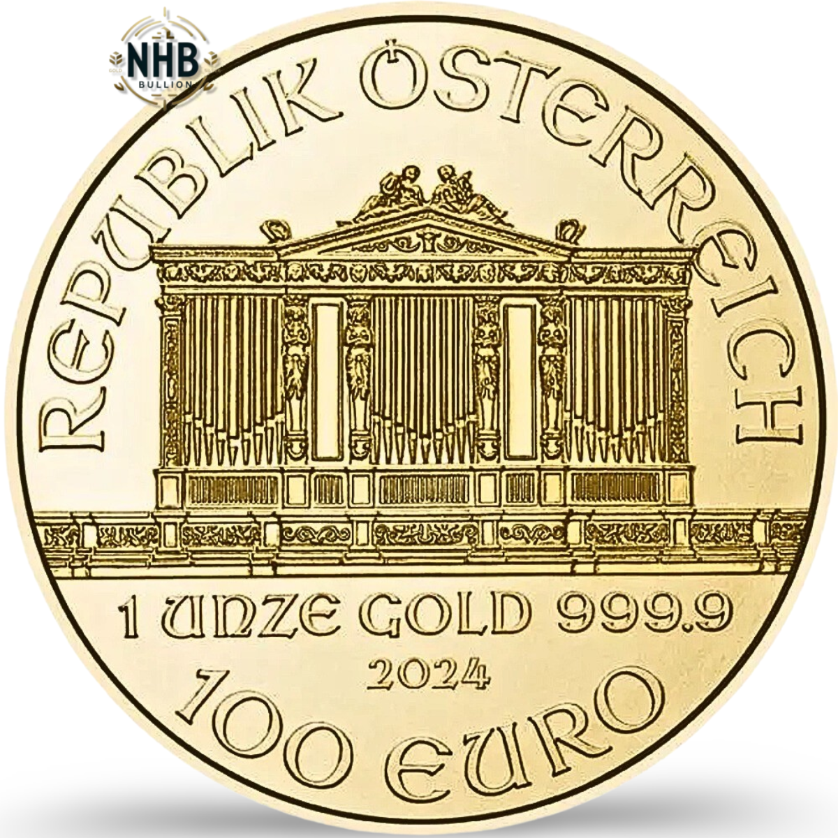 1oz Austrian Philharmonic Gold Coin (2024)