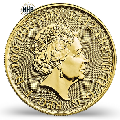 1oz Britannia Gold Coin (Random year)
