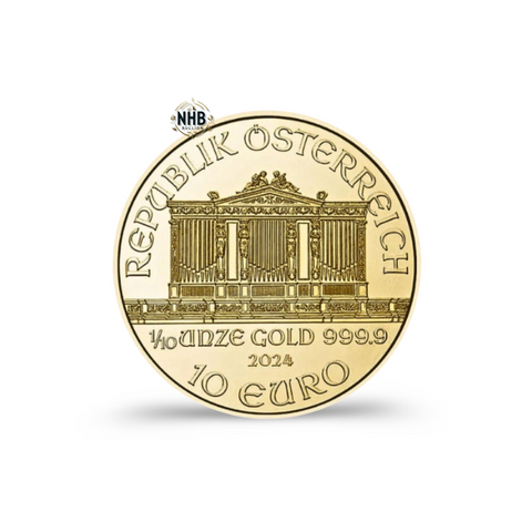 1/10oz Austrian Philharmonic Gold Coin (2024)