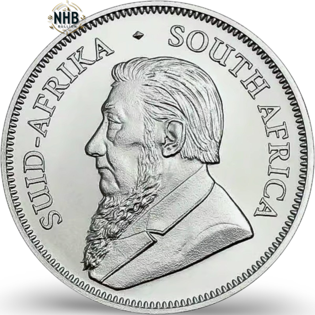 1oz South African Krugerrand Silver Coin (Random Year)