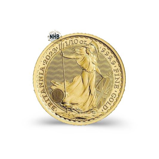 1/10 oz Britannia Gold Coin (Random year)