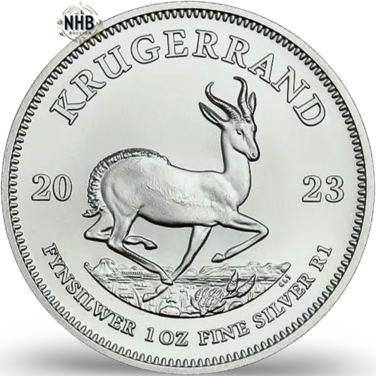 1 oz South African Krugerrand Silver Coin (Random Year)