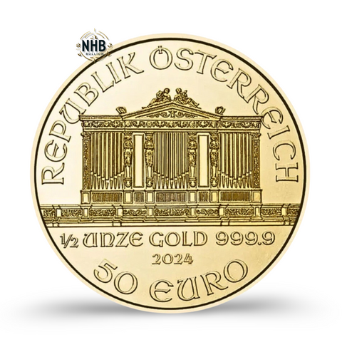 1/2oz Austrian Philharmonic Gold Coin (2024)