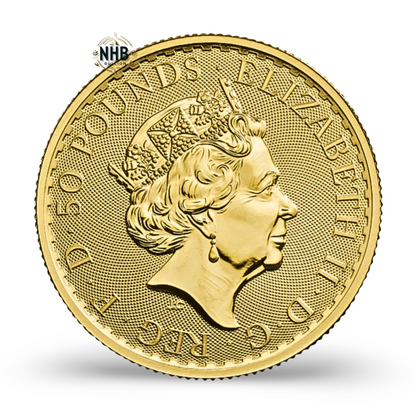 1/2oz Britannia Gold Coin (Random year)