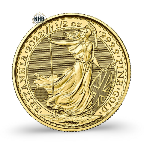 1/2oz Britannia Gold Coin (Random year)