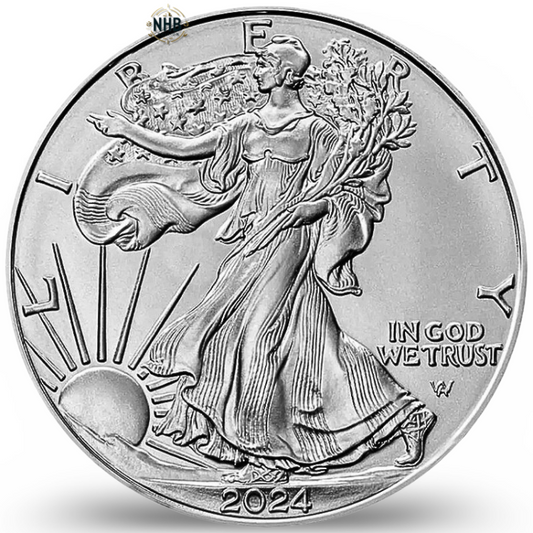 1oz American Eagle Silver Coin (2024)