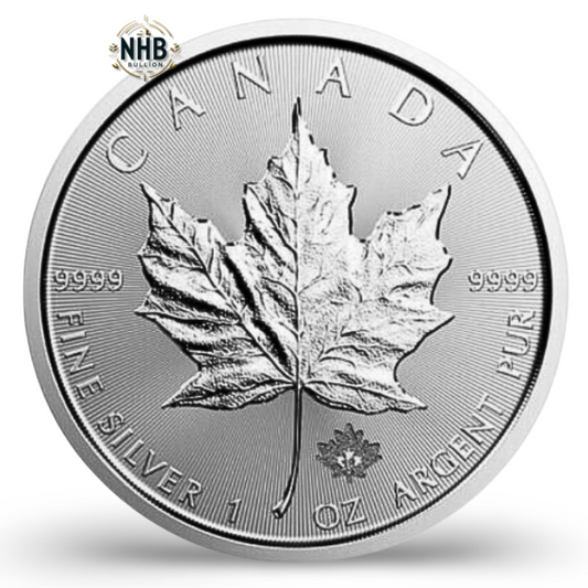 1 oz Canadian Maple Leaf Silver Coin (Random year)