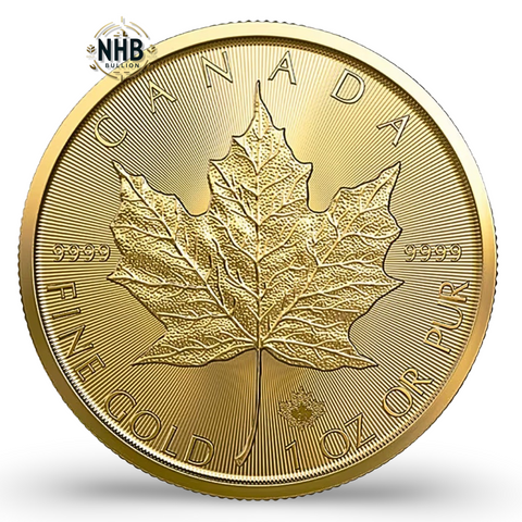 1oz Canadian Maple Leaf Gold Coin (Random Year)