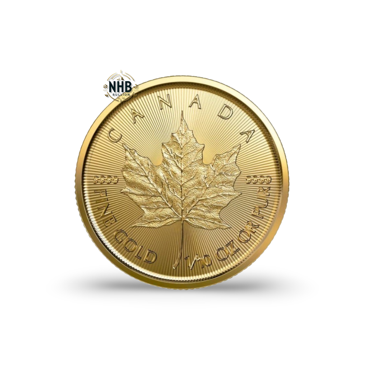 1/10oz Canadian Maple Leaf Gold Coin (Random Year)