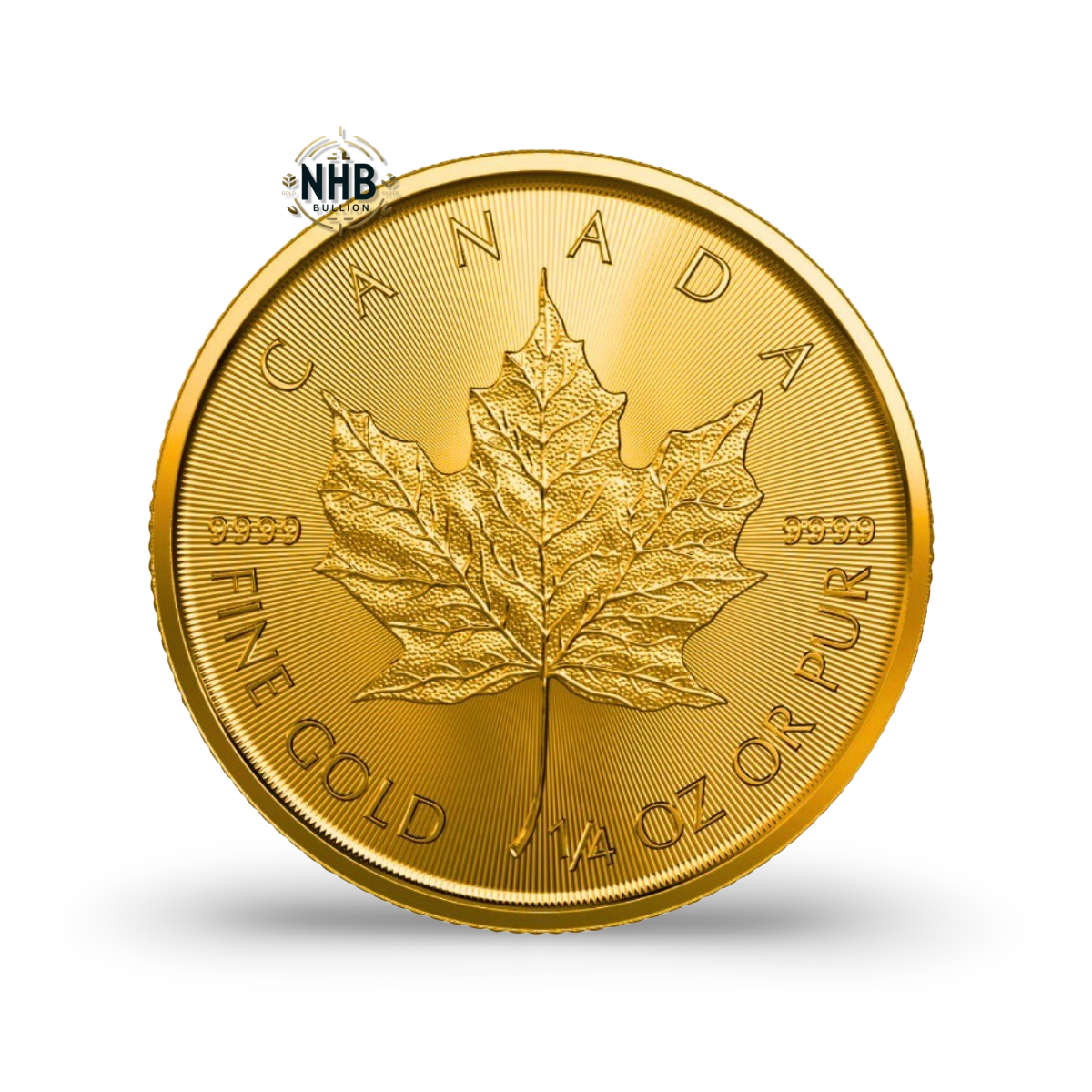 1/4oz Canadian Maple Leaf Gold Coin (Random Year)
