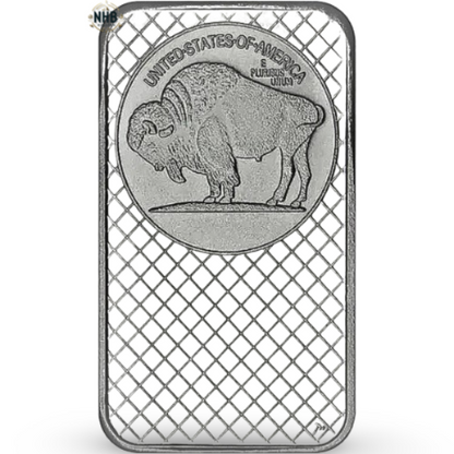 10 oz SilverTowne Buffalo Silver Bar