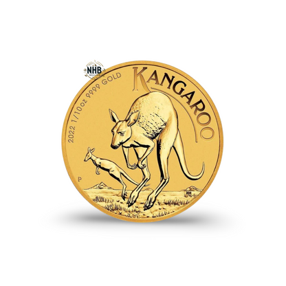 1/10oz Australian Kangaroo Gold Coin (Radom year)
