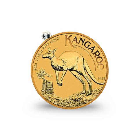 1/10oz Australian Kangaroo Gold Coin (2024)