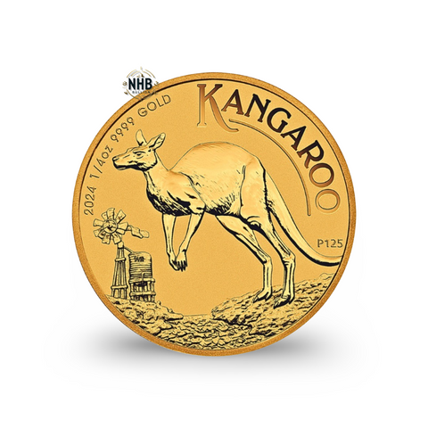 1/4oz Australian Kangaroo Gold Coin (2024)